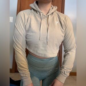 Gymshark Cropped Hoodie S
